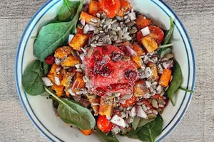 Spinach & Mushroom Omelette — IHOP menu item with price $15.49